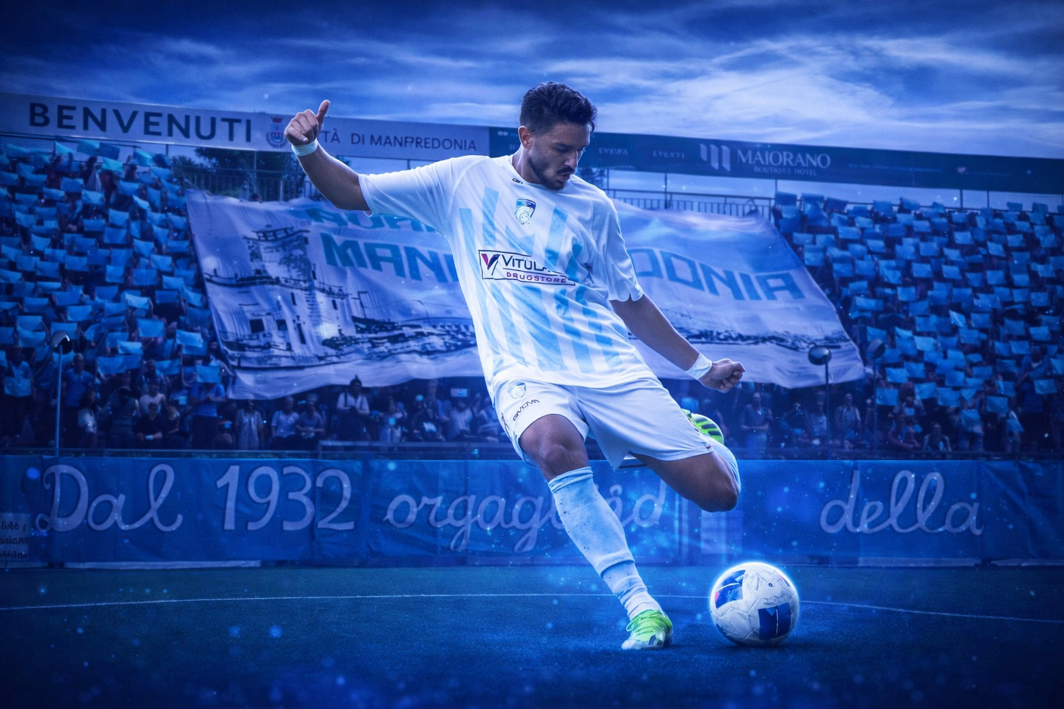 Il Milan di Donnarumma, lo studio e il Manfredonia: Michele Spinelli leader biancazzurro